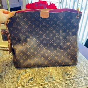 Practically Brand New Louis Vuitton Monogram Graceful Hobo